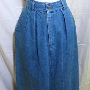 Talbots DENIM SKIRT - GENUINE MEDIUM